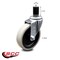 Service Caster 4 Inch Thermoplastic Rubber Wheel 1-3/4 Inch Expanding Stem Caster SCC SCC-EX05S410-TPRS-134 - alternate 1
